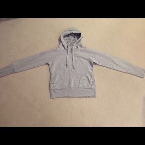 Gray hoodie